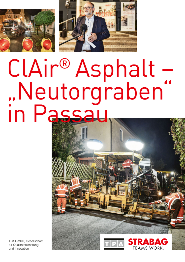 ClAir® Asphalt – "Neutorgraben" in Passau