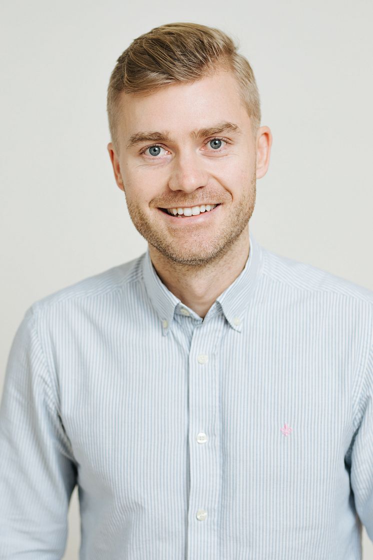 Johan Stenvall, kommunikatör på Konsumentföreningen Stockholm