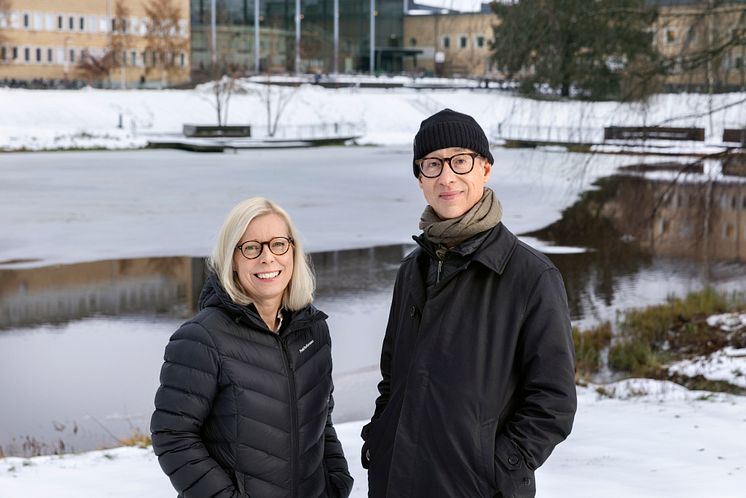 Sofia Lundberg och Mats Bergman