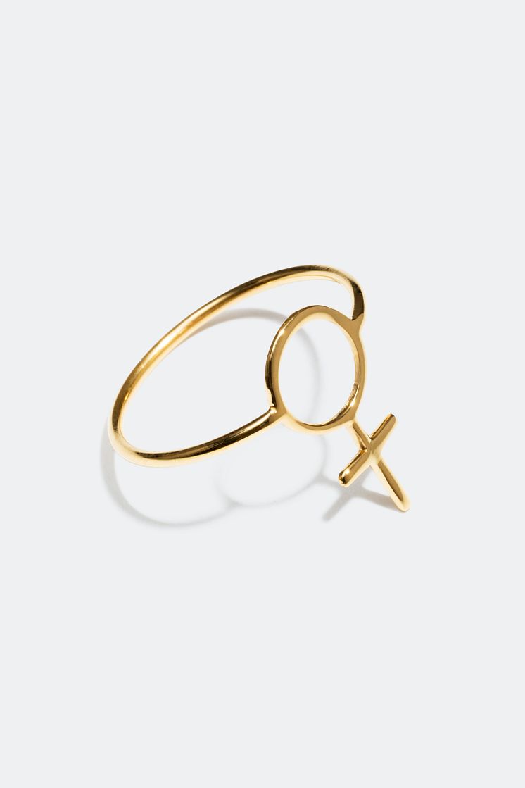 Kvinnosymbol ring