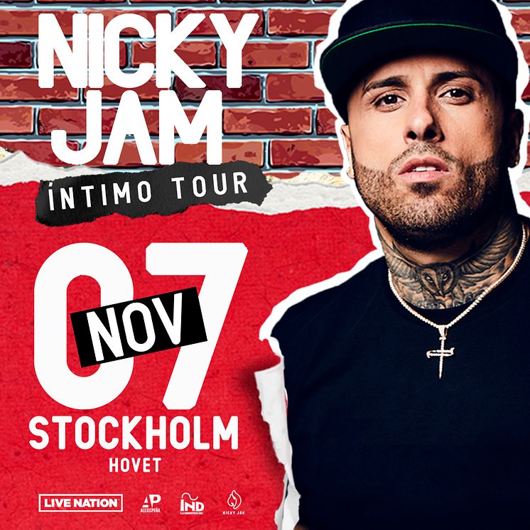 NICKY JAM TILL SVERIGE I HÖST!