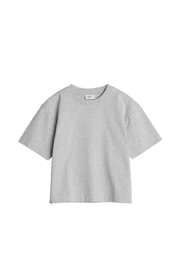 Basic tee - Grey melange