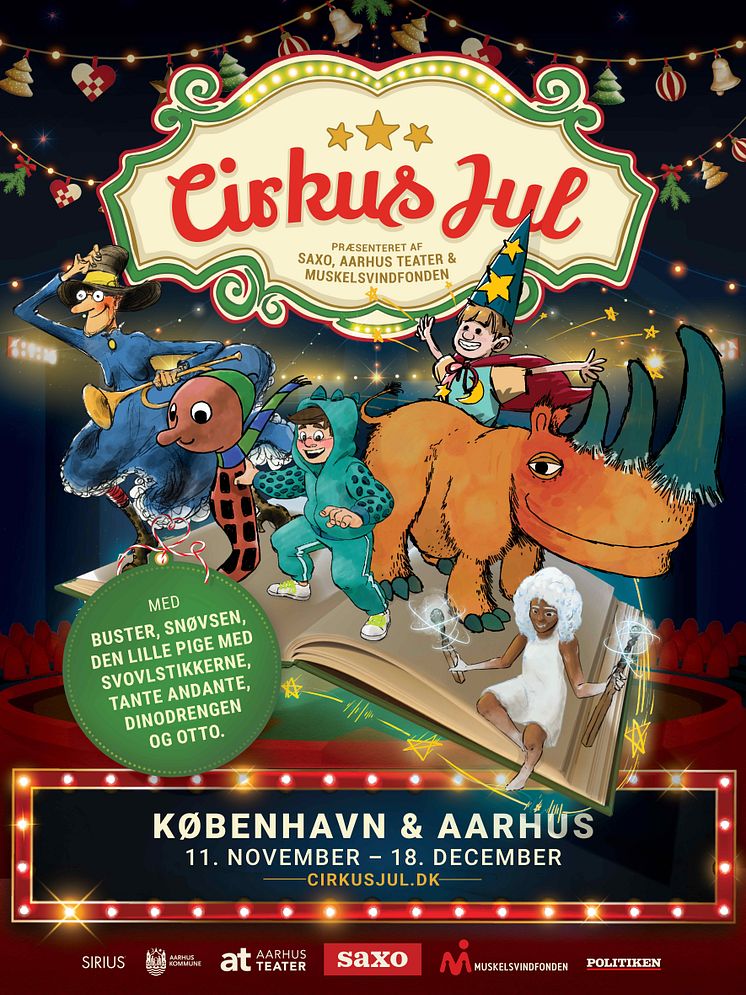 Plakat Cirkus Jul