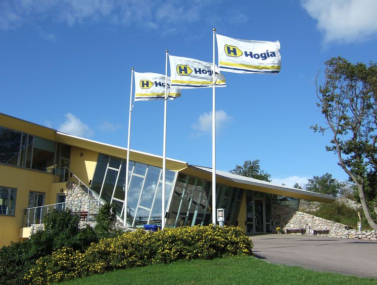 Hogias huvudkontor på Hakenäs, Stenungsund