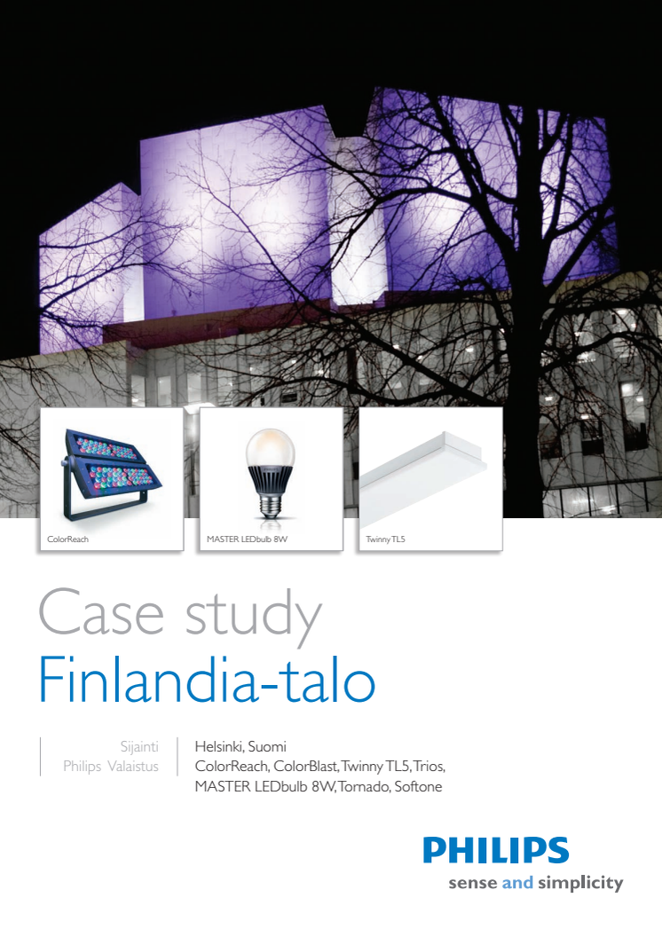 Case study: Finlandia-talo