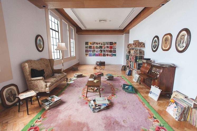 Kay Hassan, My Father’s Music Room, 2007-2008 ©Stuart Armitt