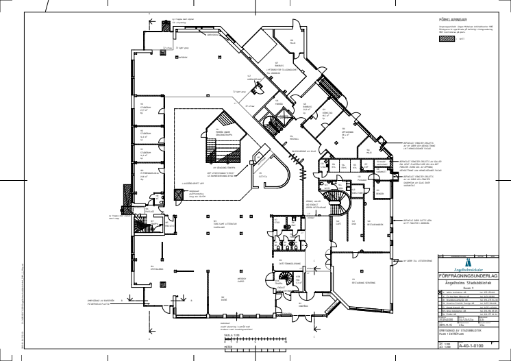 Stadsbiblioteket invändigt