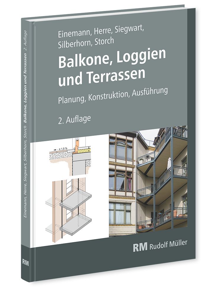 Balkone, Loggien und Terrassen, 2. Auflage (3D/tif) 