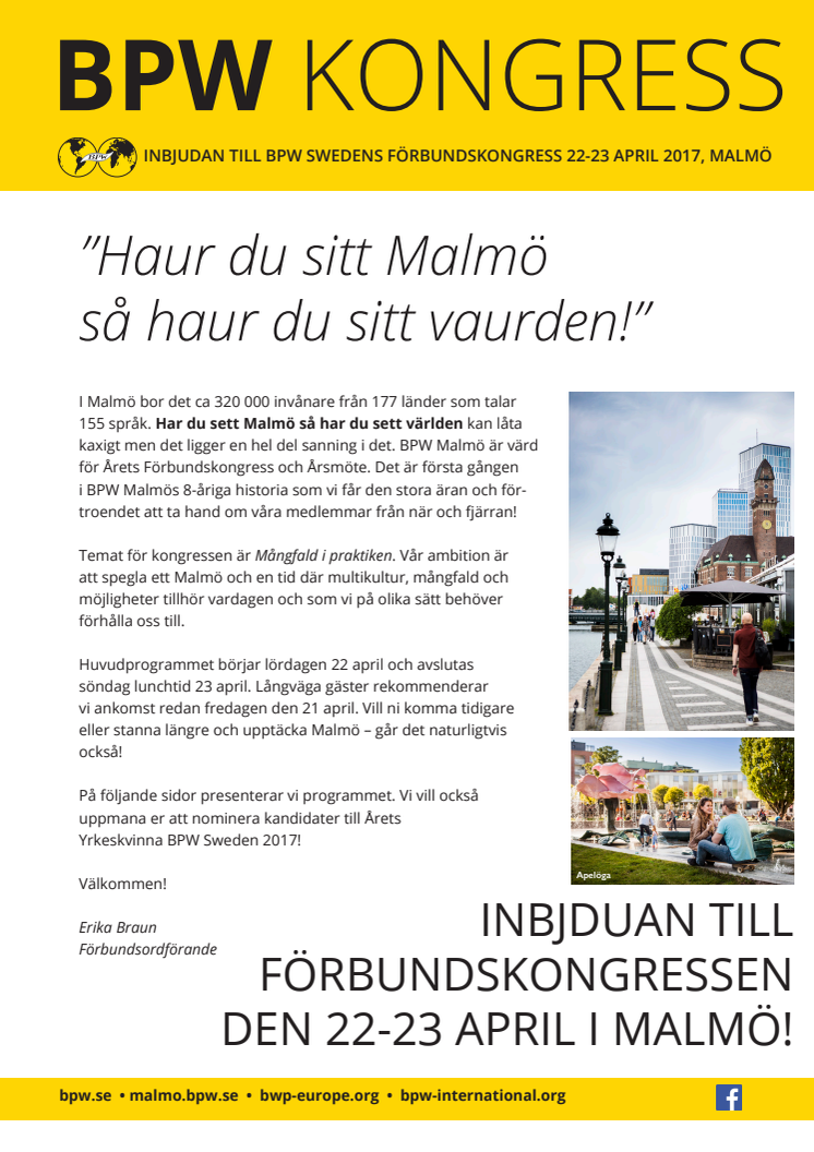Mångfald i praktiken  ” Haur du sitt Malmö så haur du sitt vaurden!” ett kaxigt uttalande som det ligger en hel del sanning i.