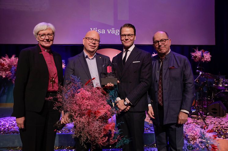 Prisutdelning Visa Vägen-galan 25 november 2019