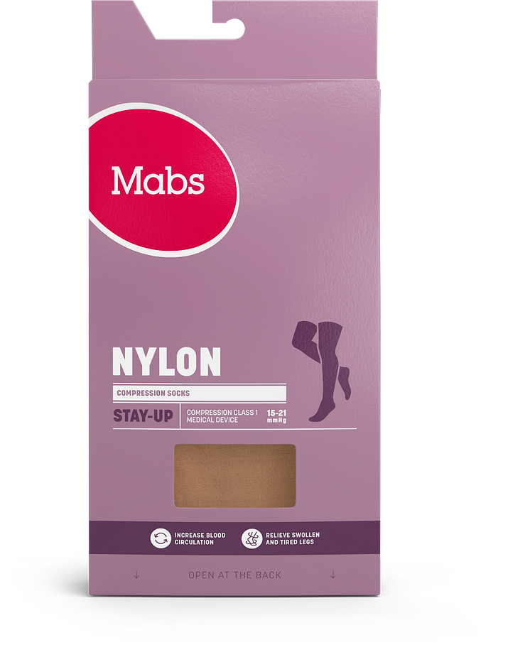 Mabs Nylon StayUp Tan