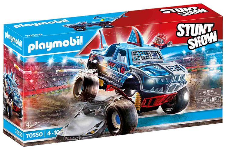 Stuntshow Monster Truck Shark (70550) von PLAYMOBIL