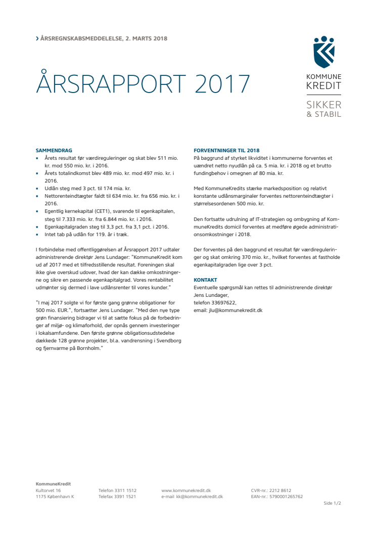 Årsrapport 2017