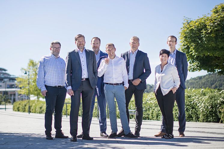 Ledelsen i Agder Energi Kraftforvaltning