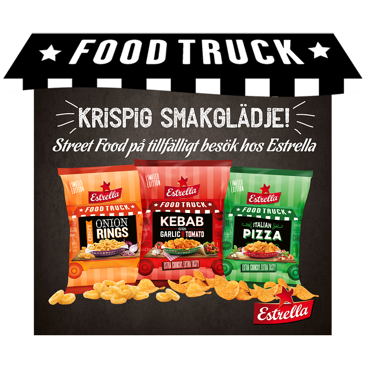 Street Food: tillfälliga snacks från Estrella 2019