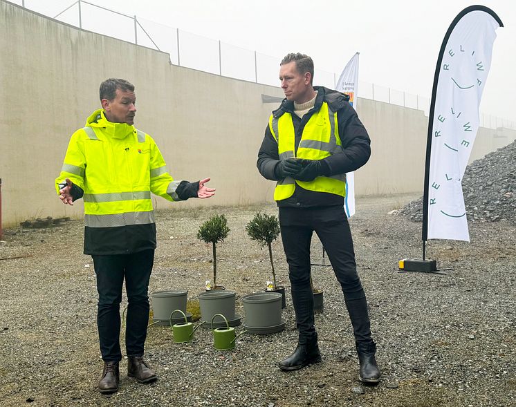 Startskott för nästa steg i utvecklingen av centrala Handen och Haningeterrassen