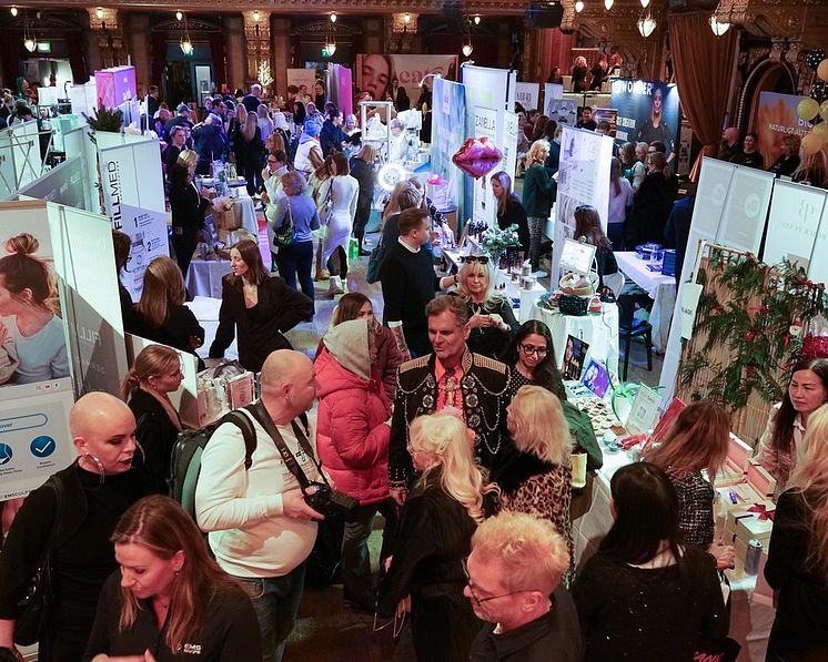Crowded at Stockholm Beauty Week