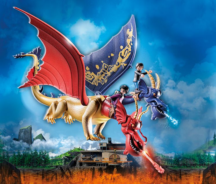 Dragons The Nine Realms - Wu & Wei mit Jun (71080) von PLAYMOBIL