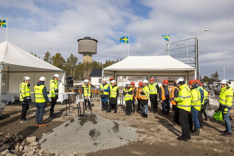 Första spadtag, Holmsund, Riksbyggen