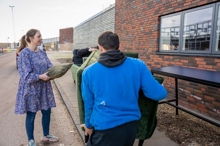 Sustainability Koordinator i HimmerLand, Michelle Møller Jensen, giver videre