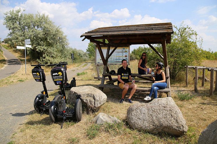 Rast am Grabschützer See - Segway-Tour