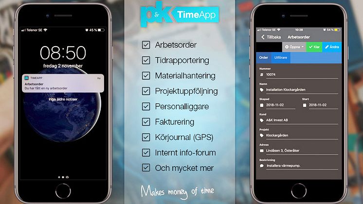 TimeApp - ett affärssytem i kompakt form