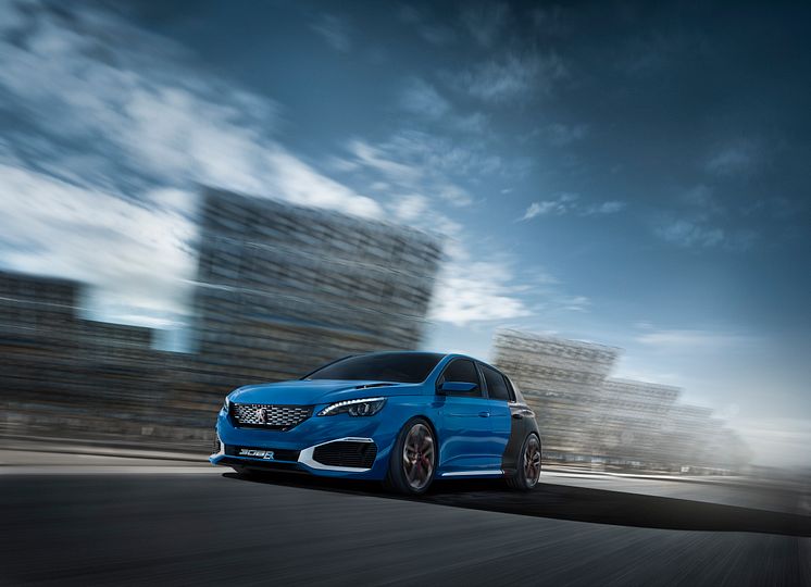 Peugeot 308 R HYbrid – ren körglädje i kompakt format