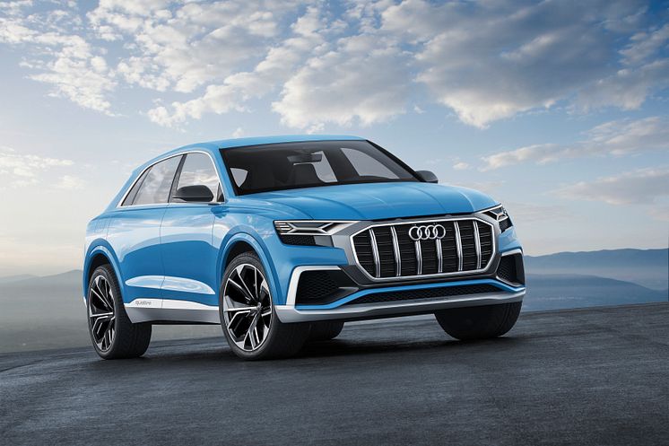 Audi Q8 concept i bombay blue