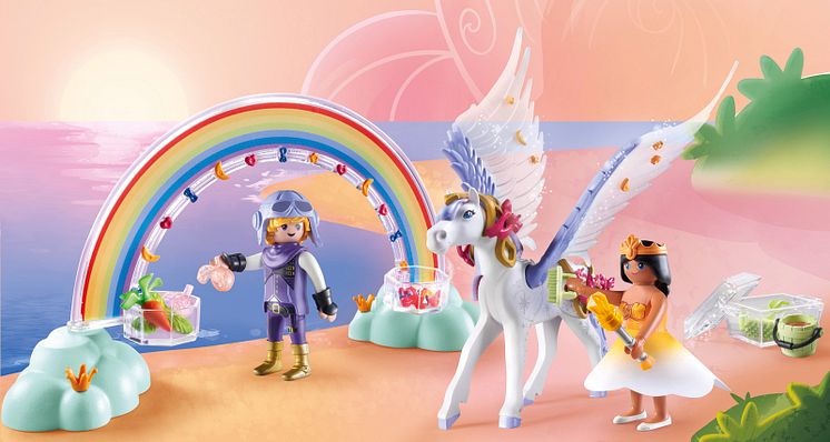 Himmlischer Pegasus mit Regenbogen (71361) von PLAYMOBIL