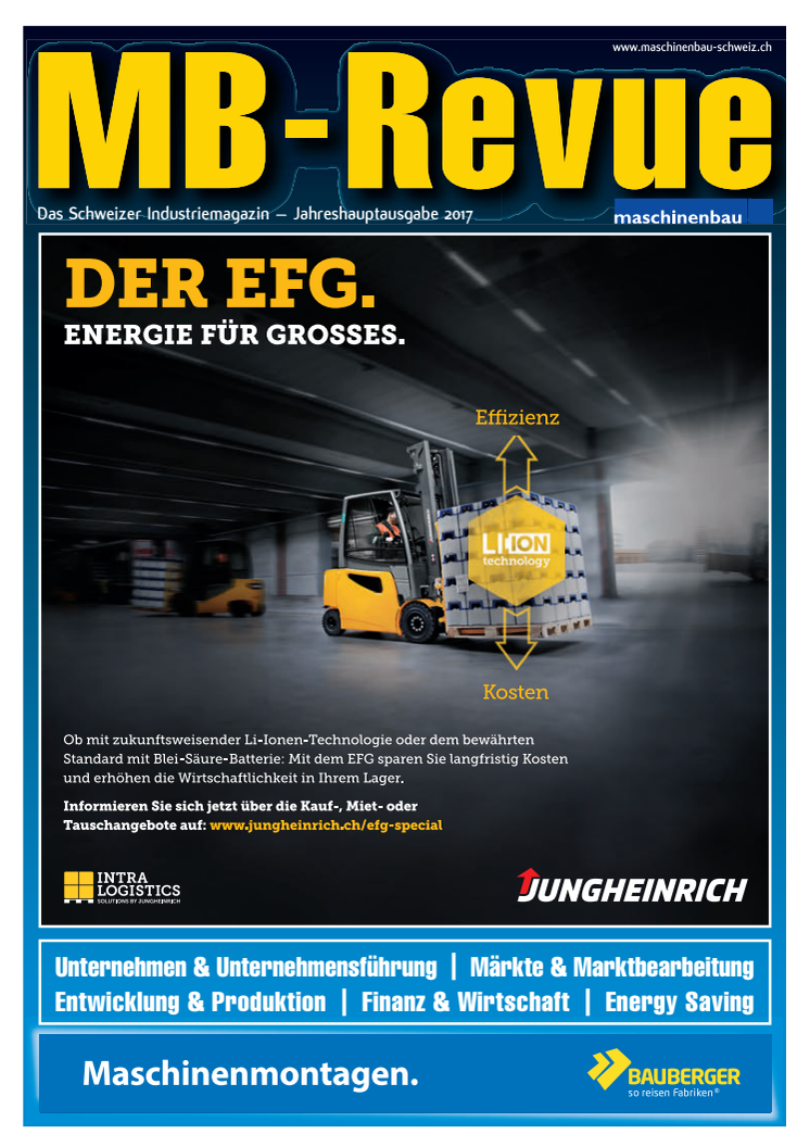 "Die Digitalisierung des Preismanagements als Schlüssel zum Markterfolg" - Artikelveröffentlichung im führenden Schweizer Industriemagazin