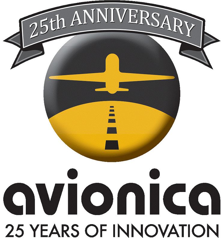 Image - Avionica 25th anniversary logo