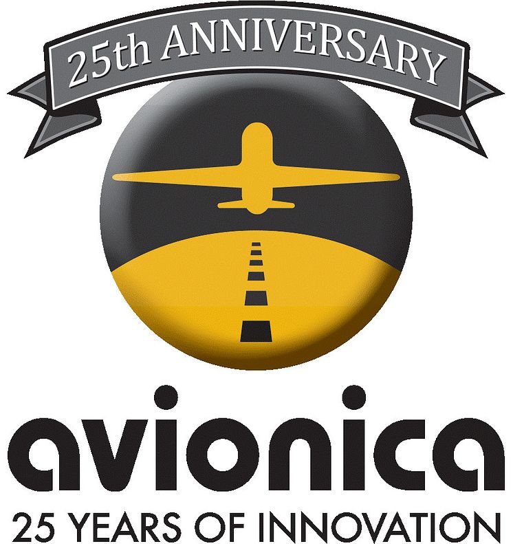 Image - Avionica 25th anniversary logo