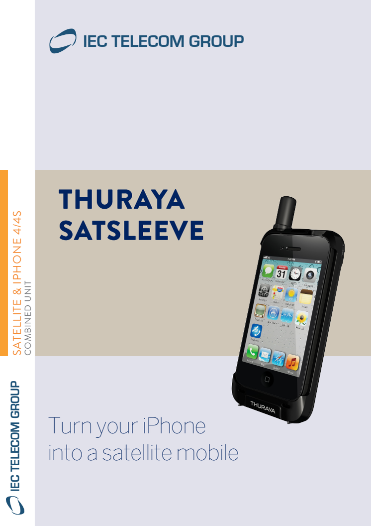 Thuraya SatSleeve - din smartphone blir en satellittelefon
