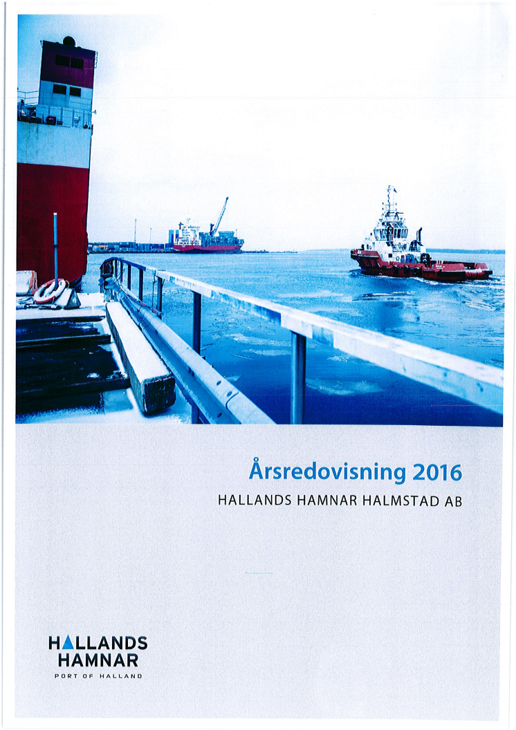 Årsredovisning 2016 Halmstad