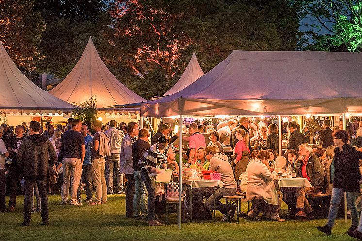 Besucher beim Weinfest Hameln im Bürgergarten.jpg