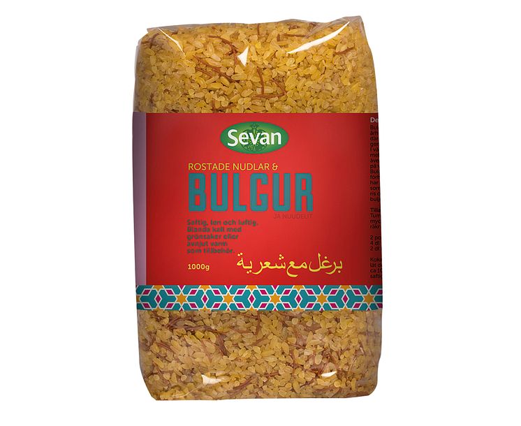 Bulgur med rostade nudlar