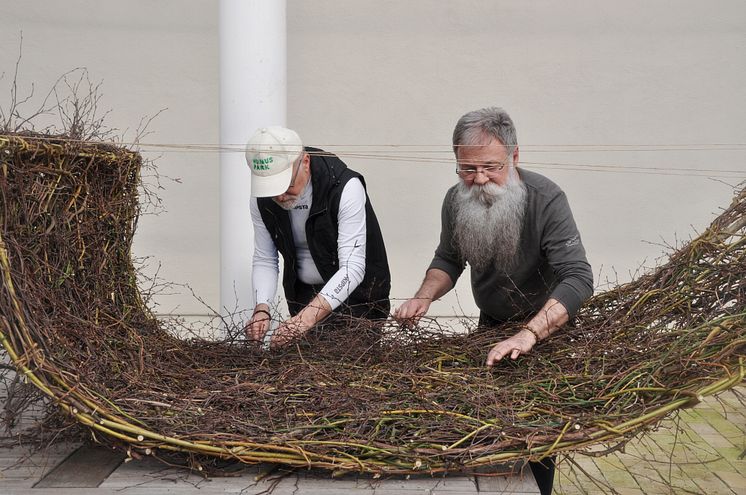 Land Art installation