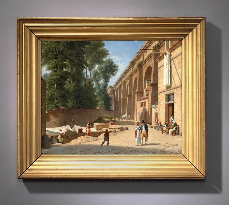 Christoffer Wilhelm Eckersberg:The Aqueduct in Arcueil