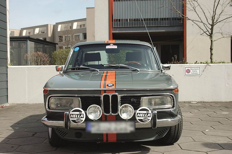 BMW 2000 tii Ausstellungsstück Techno Classica (Foto: Volker Hakenes)