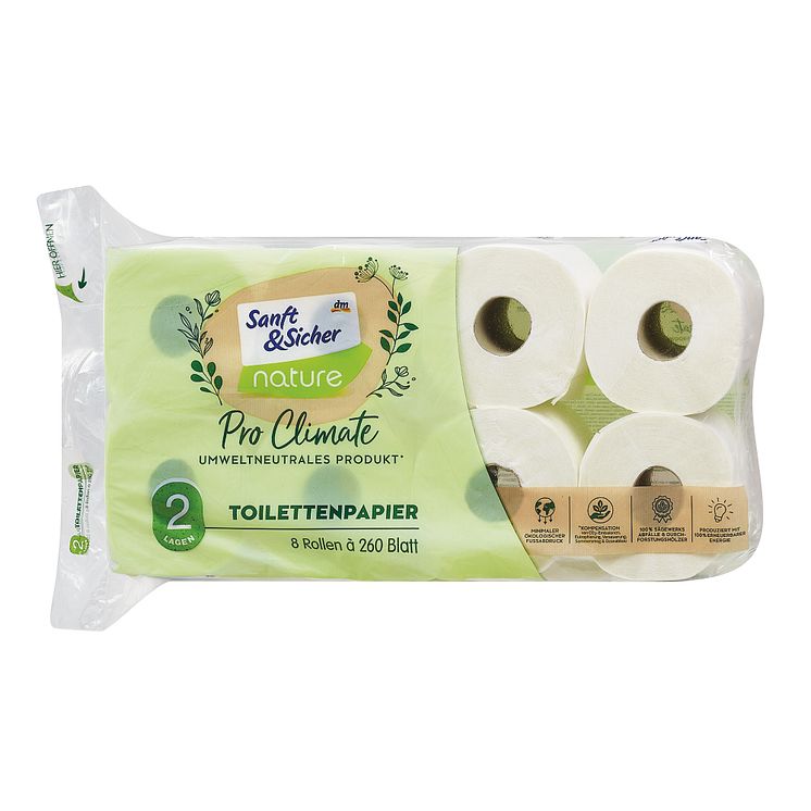 Sanft&Sicher Pro Climate Toilettenpapier