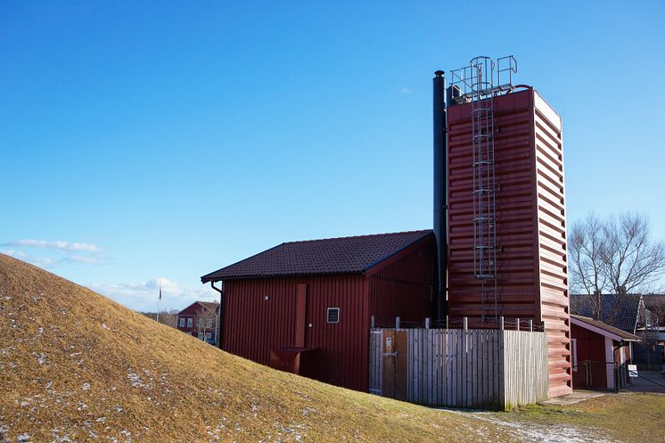 Solör Bionenergis fjärrvärmeanläggning i Gåvsta, Uppsala kommun