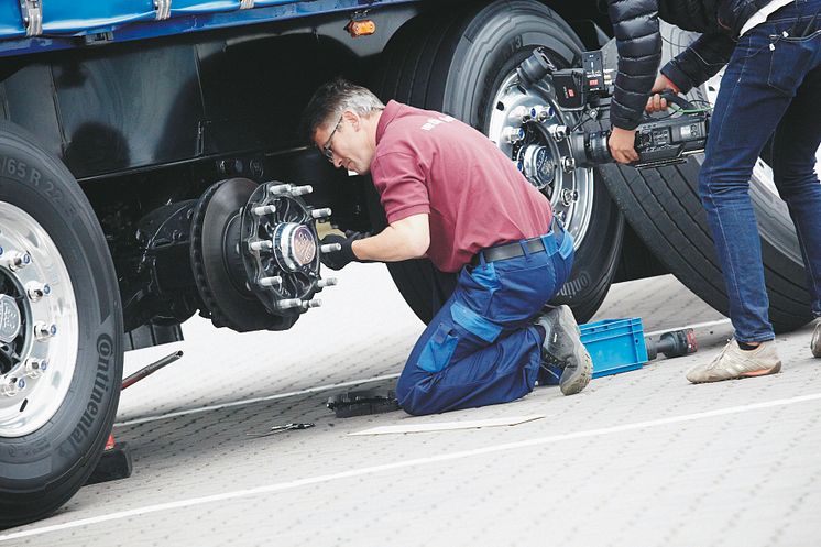 BPW ECO Disc:  Bremsenservice in Rekordzeit 