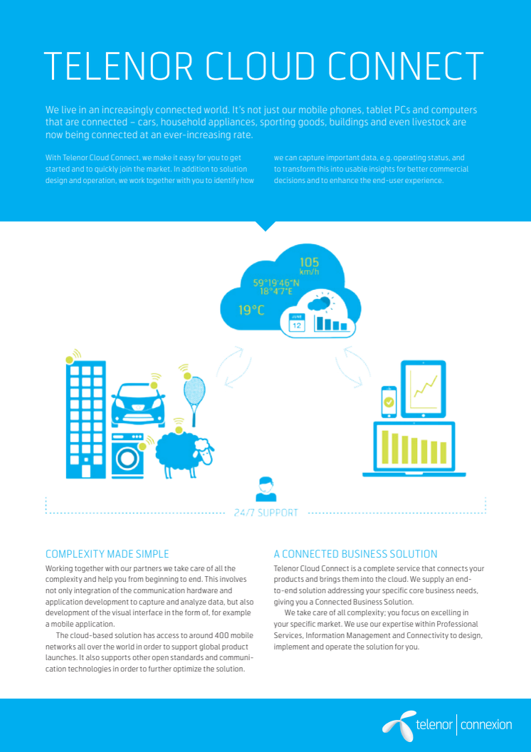 Telenor Cloud Connect Datasheet