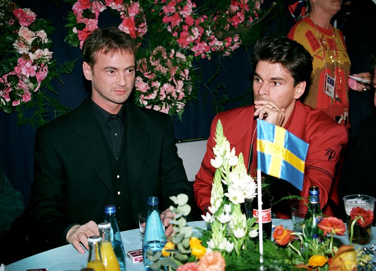 Christer Björkman och Niklas Strömstedt 1992