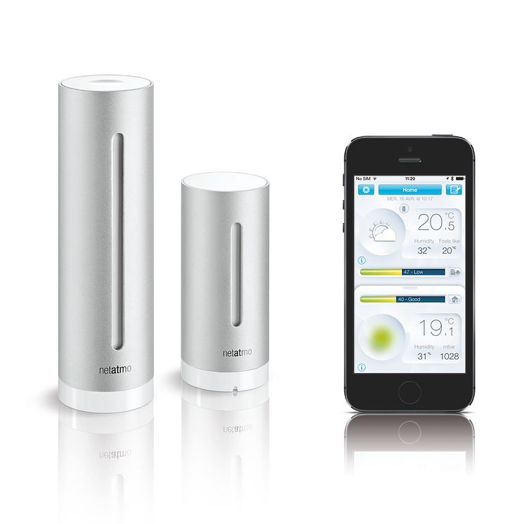 NetAtmo Klimatstation - mobil