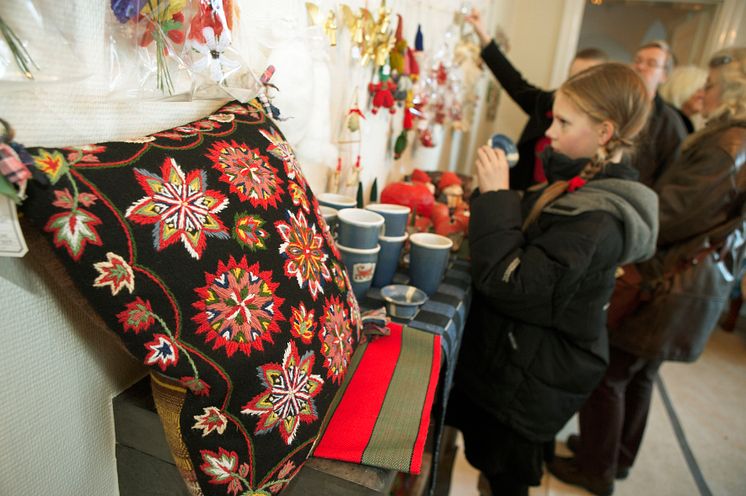 Julmarknad på Hässleholmsgården i Hässleholm