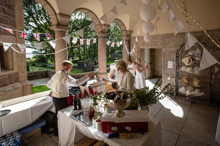 Lördagens Garden party blev en succé. 