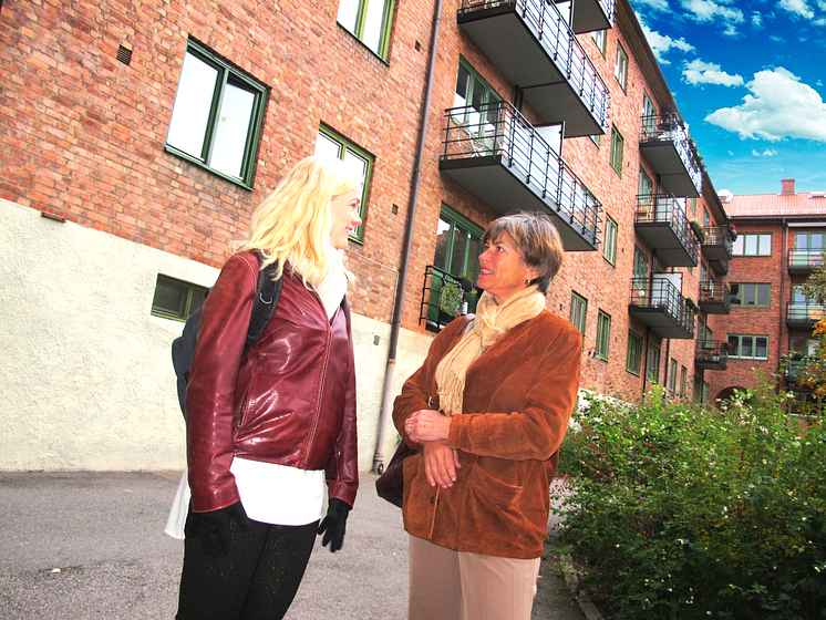 Ester och Trine, Brf Dælengen Oslo