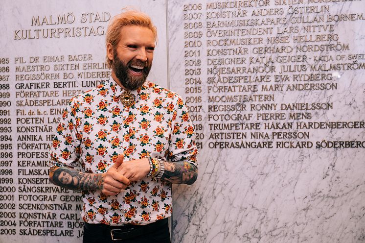 Rickard Söderberg Kulturpristagare 2021