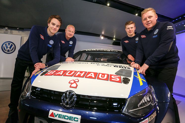 Två svenska Volkswagen-team i rallycross-VM 